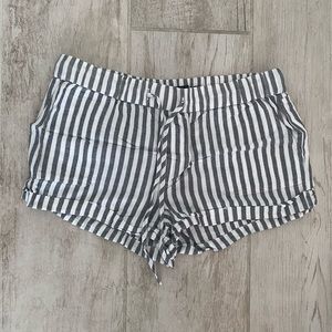 Volcom Striped Drawstring Shorts
